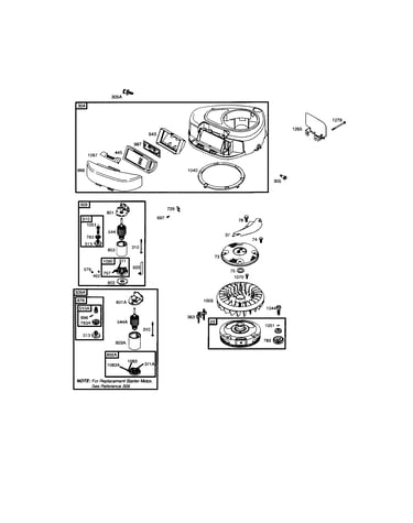 Housing-blower/motor-starter