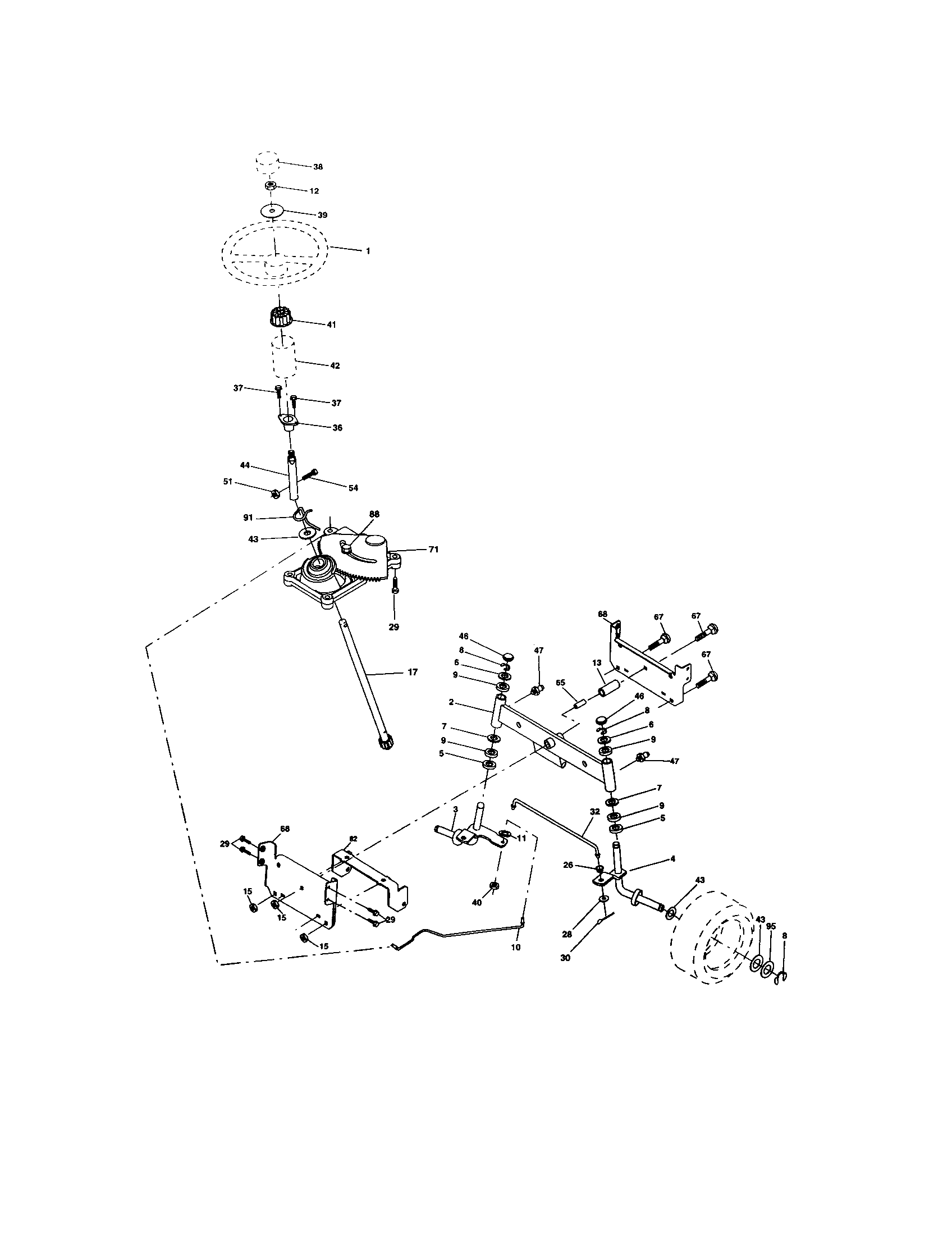 Steering assembly