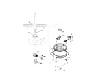 Frigidaire FDBC24BAS3 motor and pump diagram