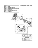 Carburetor/fuel tank