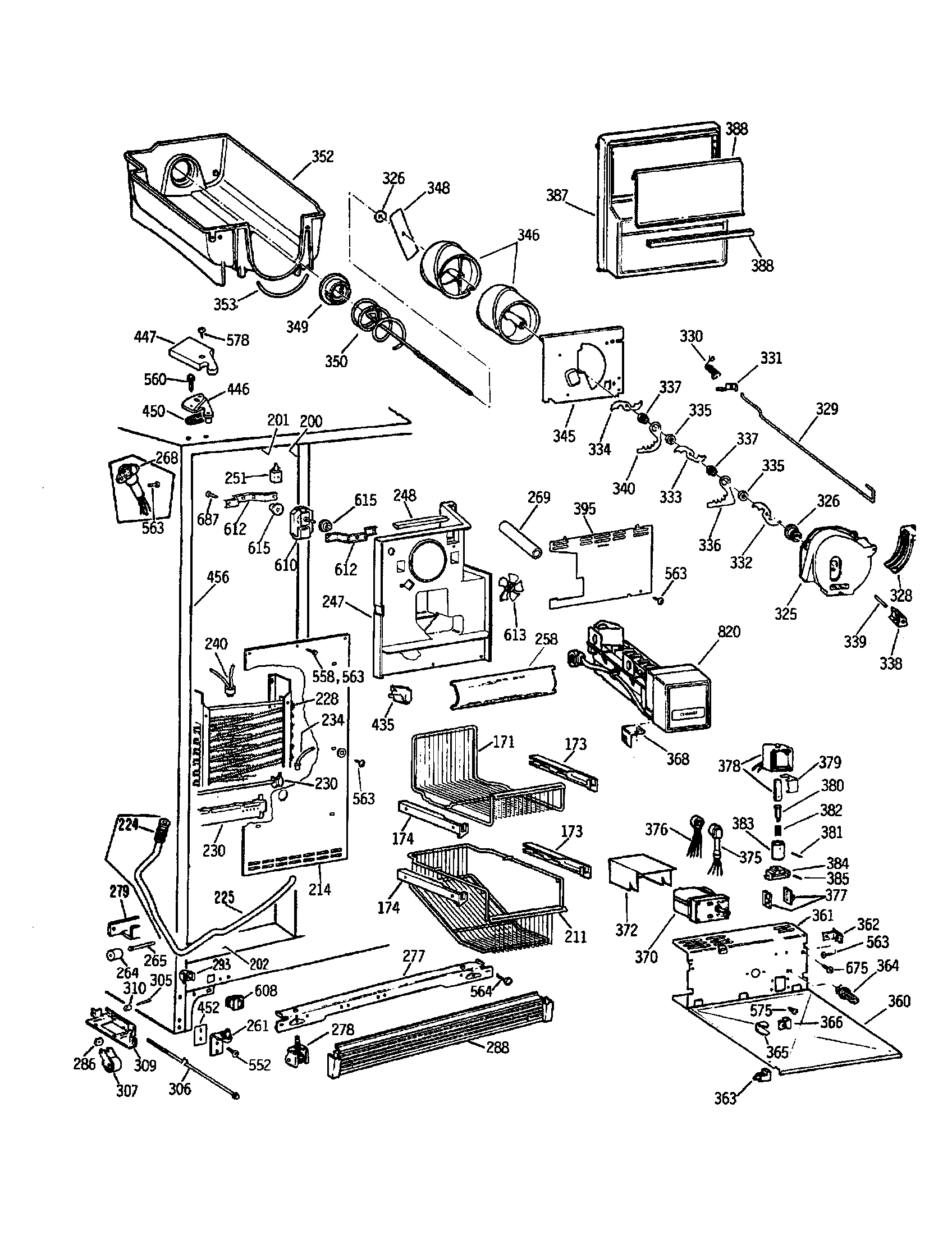 Freezer section