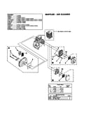 Muffler/air cleaner