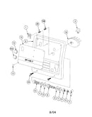 Case front assembly