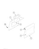 Case side and door assembly