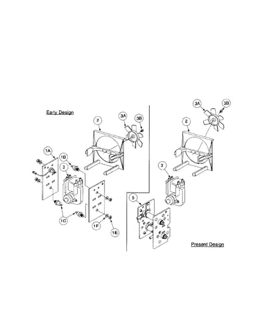 Rectifier and fan motor assembly