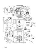 Cylinder/crankshaft