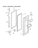 Refrigerator door