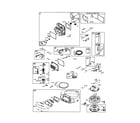 Briggs & Stratton 31P777-0378-E1 cylinder-head/housing-blower diagram