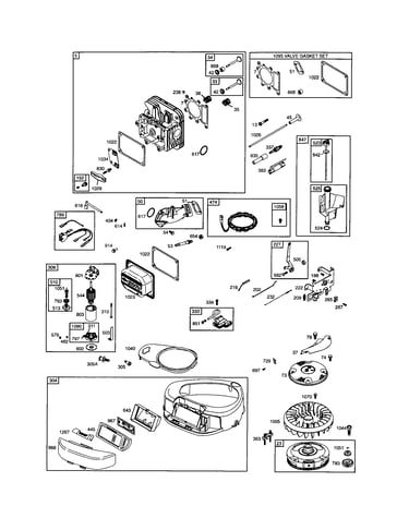 Cylinder-head/housing-blower