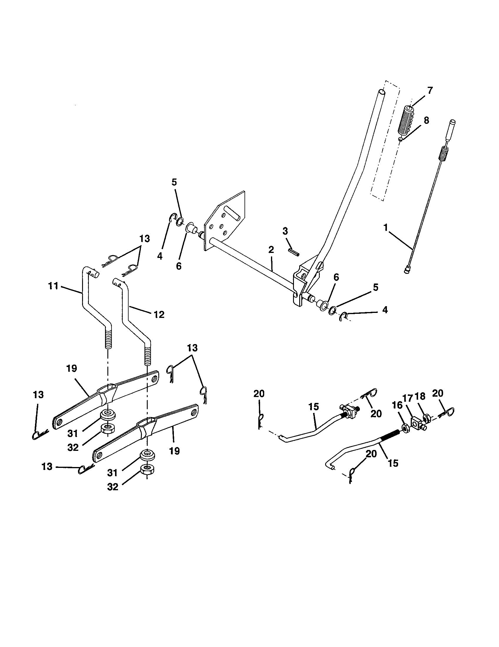 Mower lift