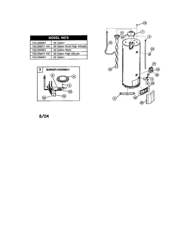 Gas water heater
