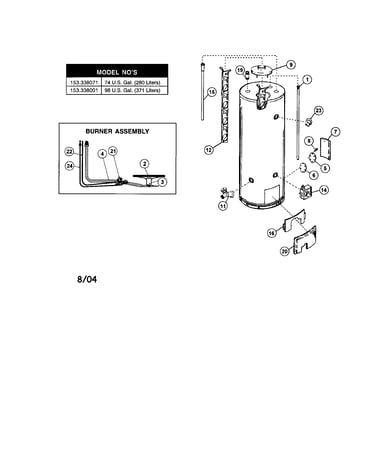 Gas water heater