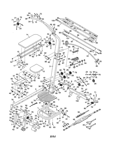 Crossbar assembly