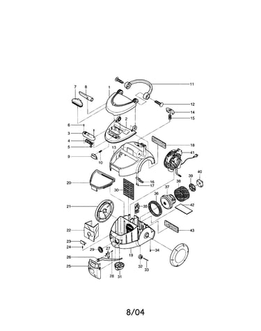 Vacuum cleaner assembly