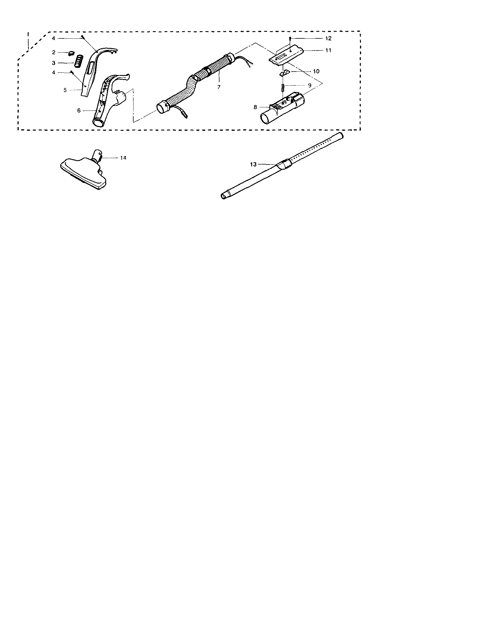 HOSE AND ATTACHMENTS