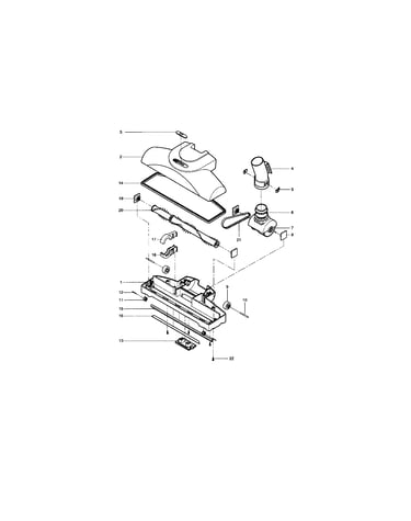Air-turbine brush nozzle