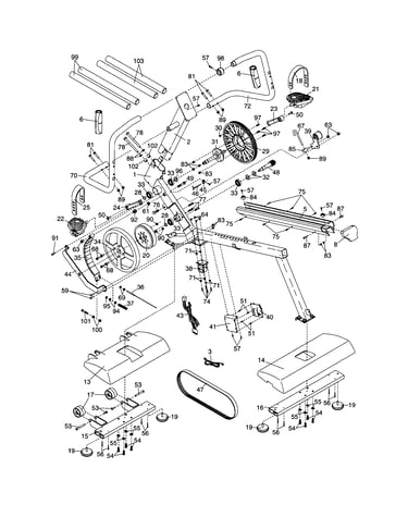 Frame/handlebar/stabilizer cover