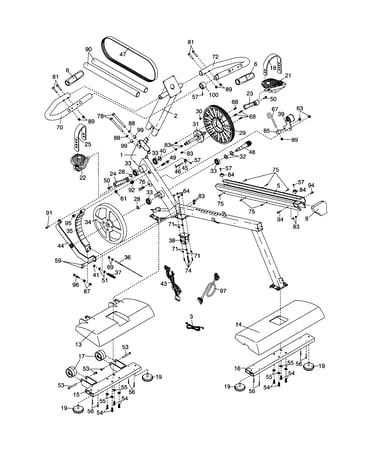 Frame/handlebar/stabilizer cover