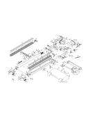Walking belt/motor/motor hood