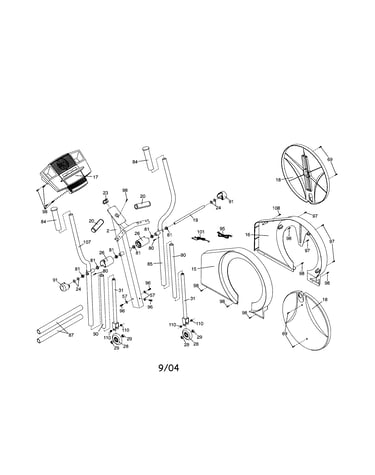 Console/upright/sideshield
