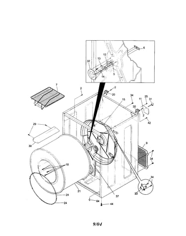 Cabinet/drum