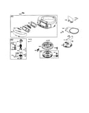Blower-housing/rewind-starter
