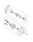 Agitator and gear assembly