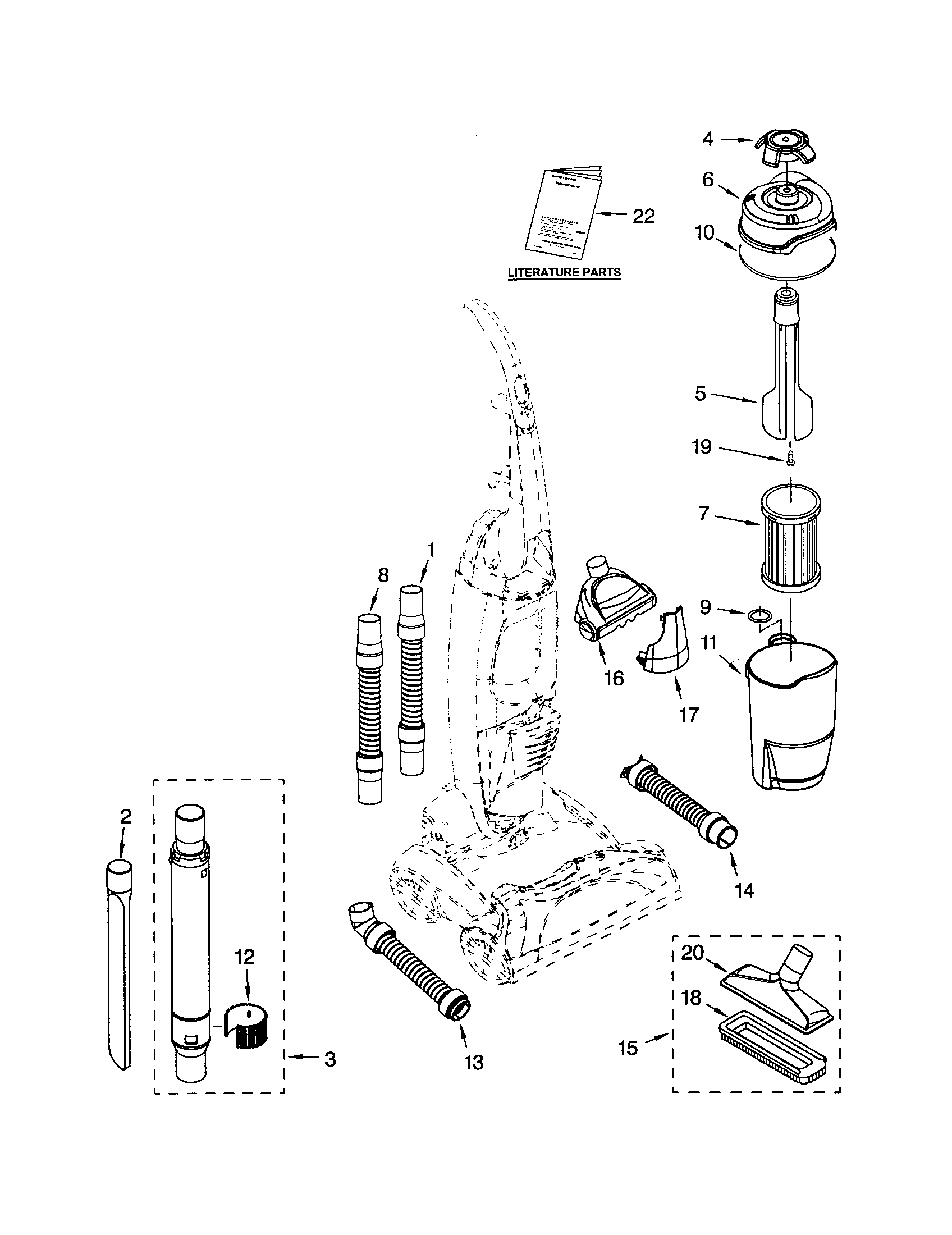 HOSE AND ATTACHMENTS