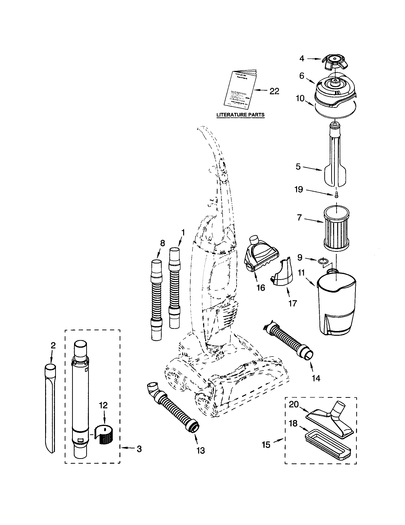 HOSE AND ATTACHMENTS