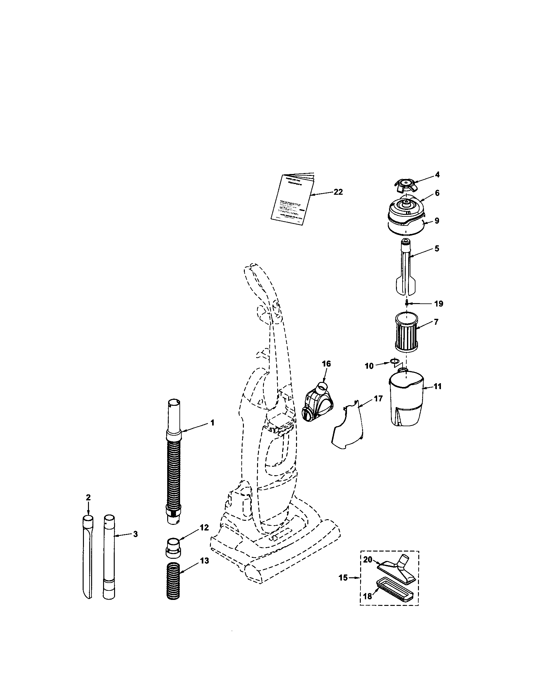 HOSE AND ATTACHMENTS