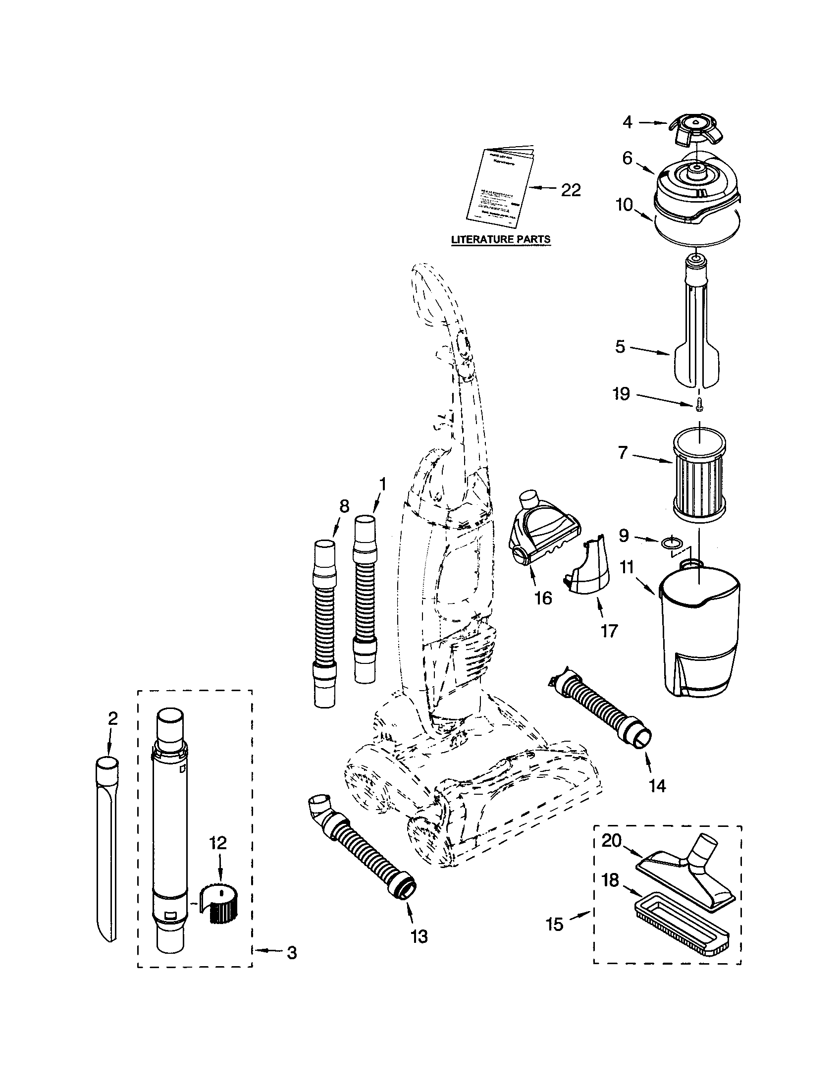 Hose and attachments