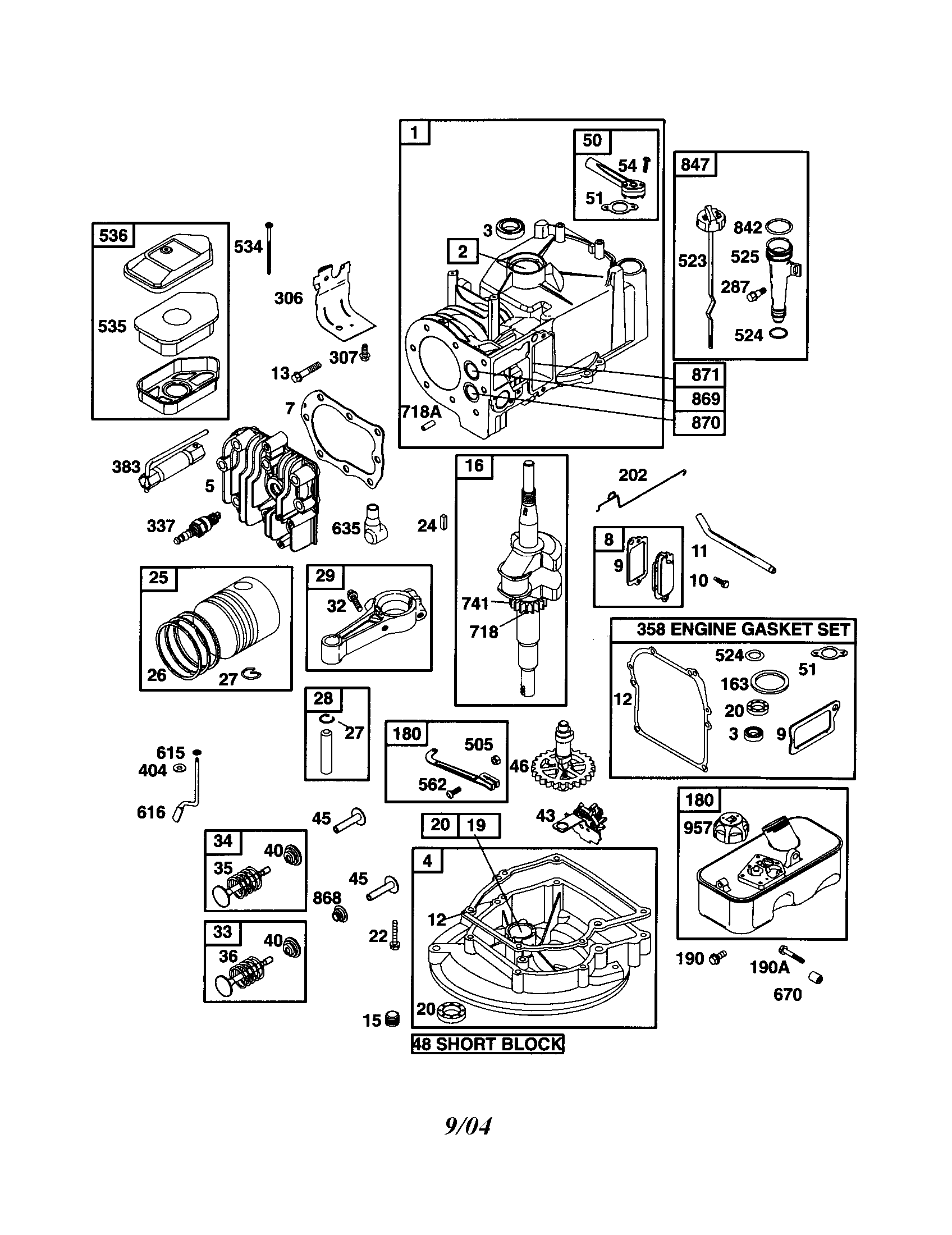 CYLINDER/CRANKSHAFT