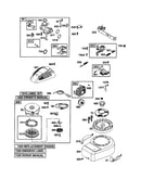 Blower-housing/starter-rewind