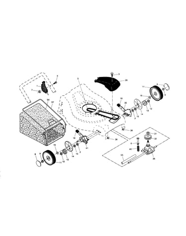 Wheels/tires/bag