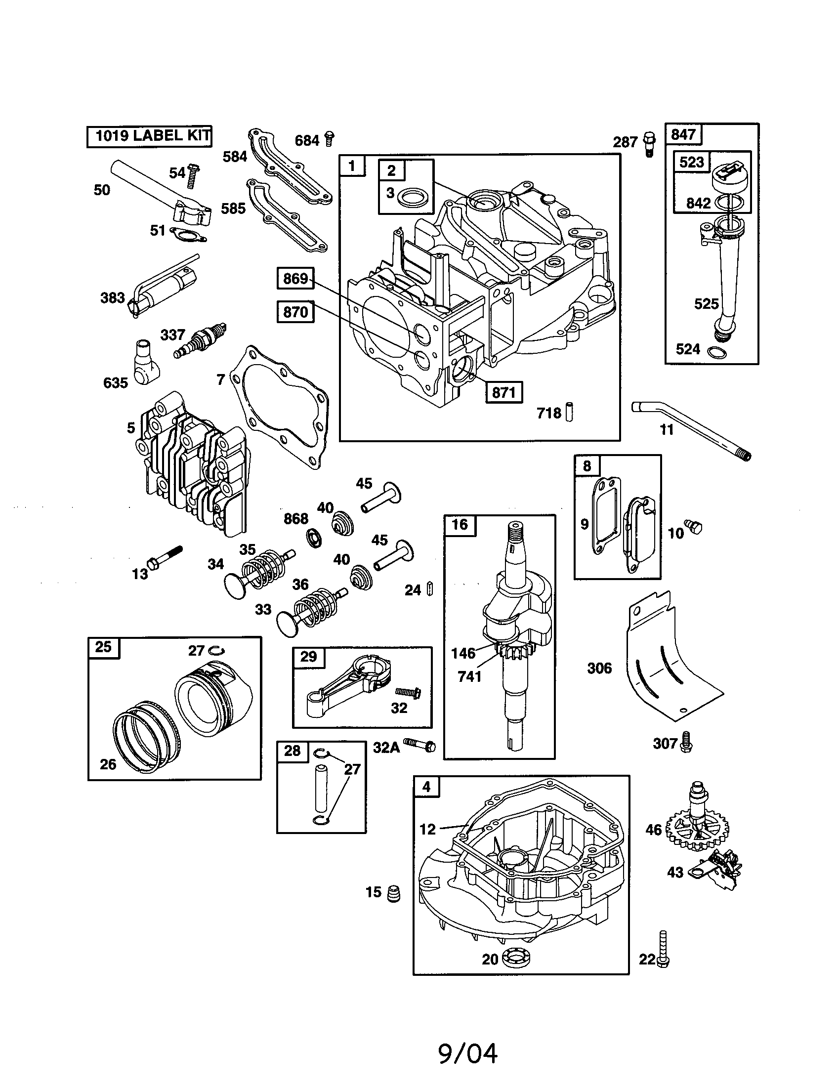 CYLINDER/CRANKSHAFT