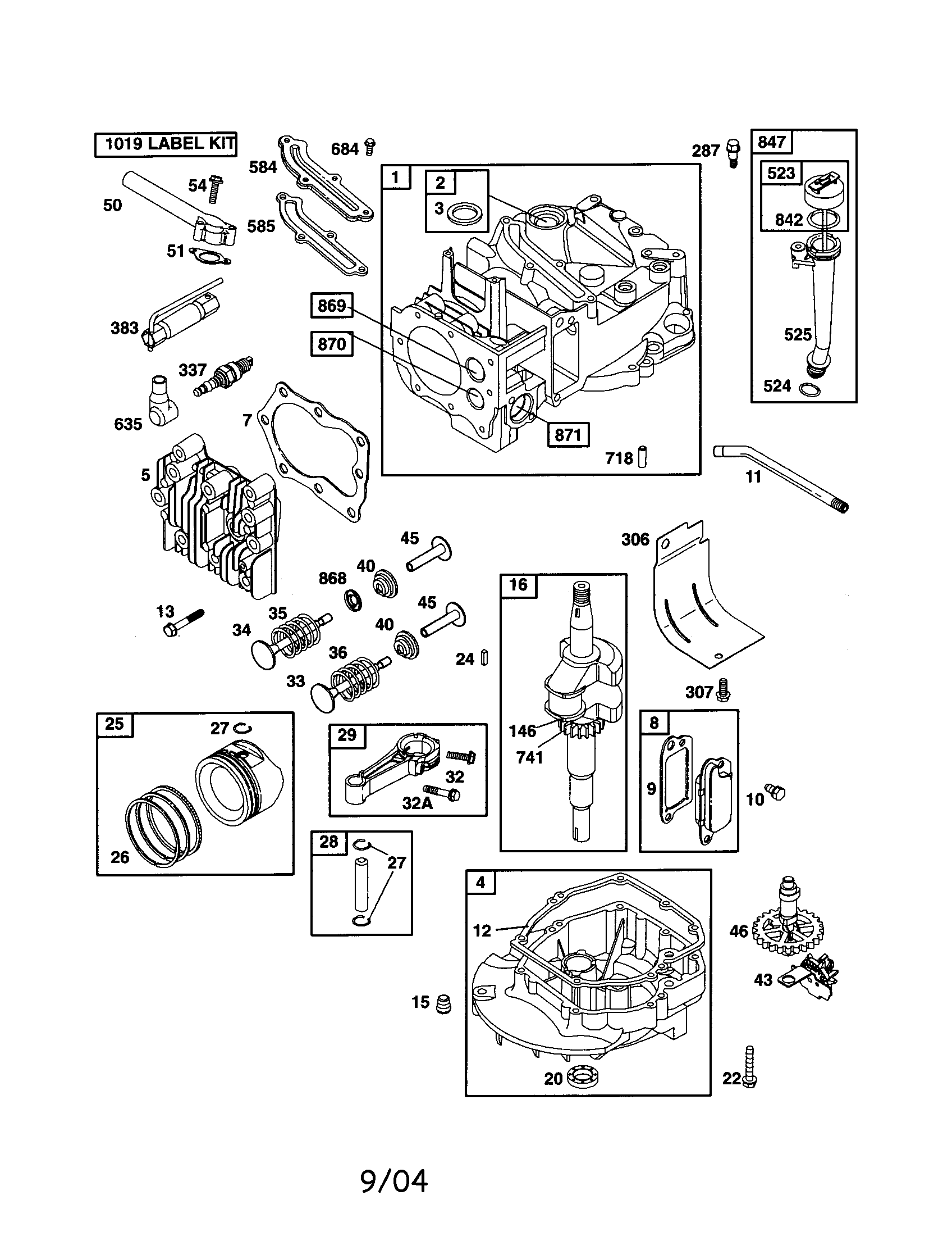 CYLINDER/CRANKSHAFT