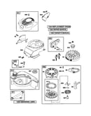 Blower-housing/starter-rewind