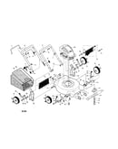 Engine/handle/housing/bag/wheels