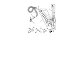 Kenmore 1162491190 hose and attachments diagram