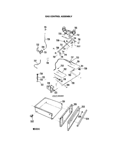 Gas control assembly
