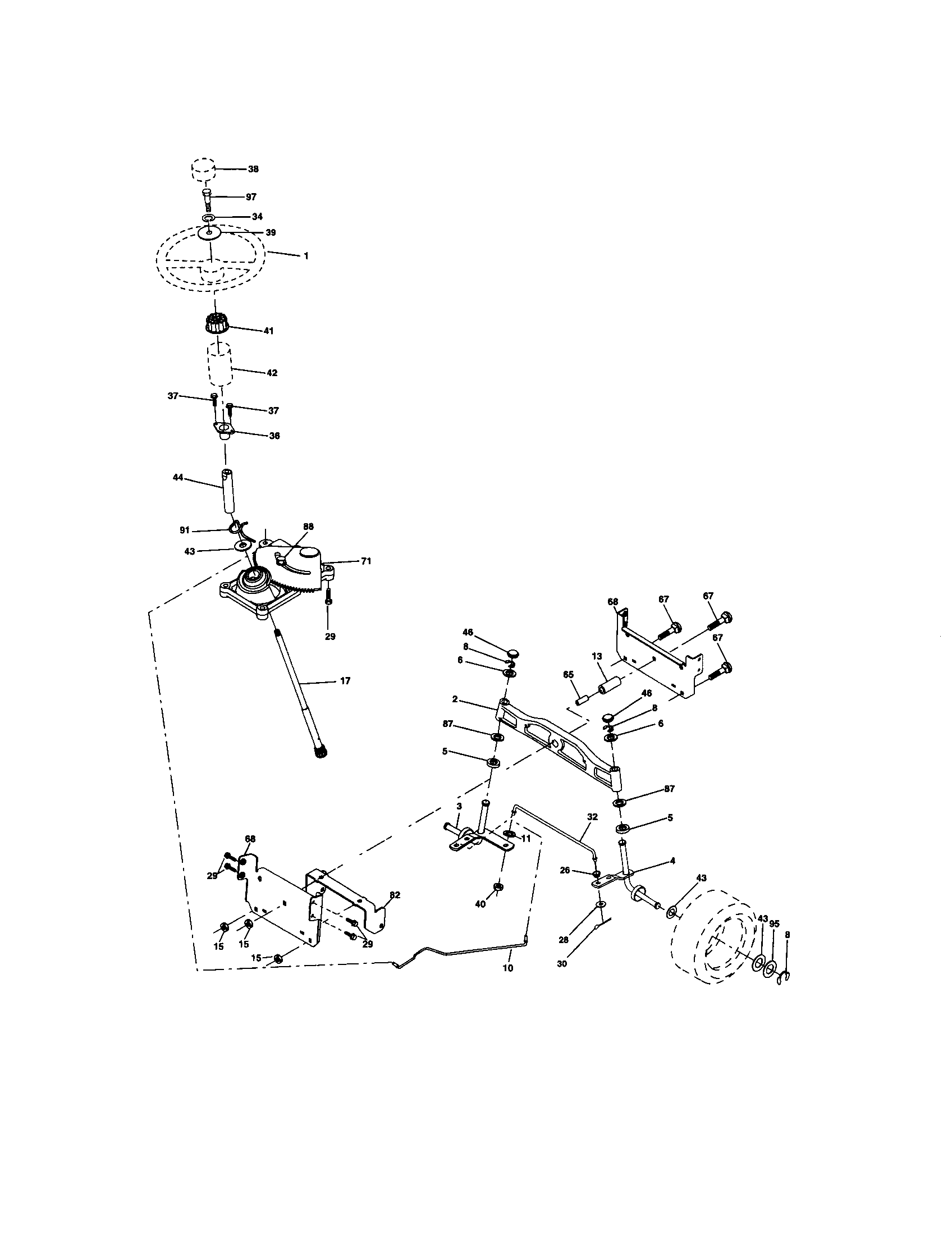 Steering assembly