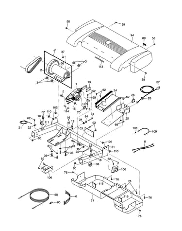 Hood/motor