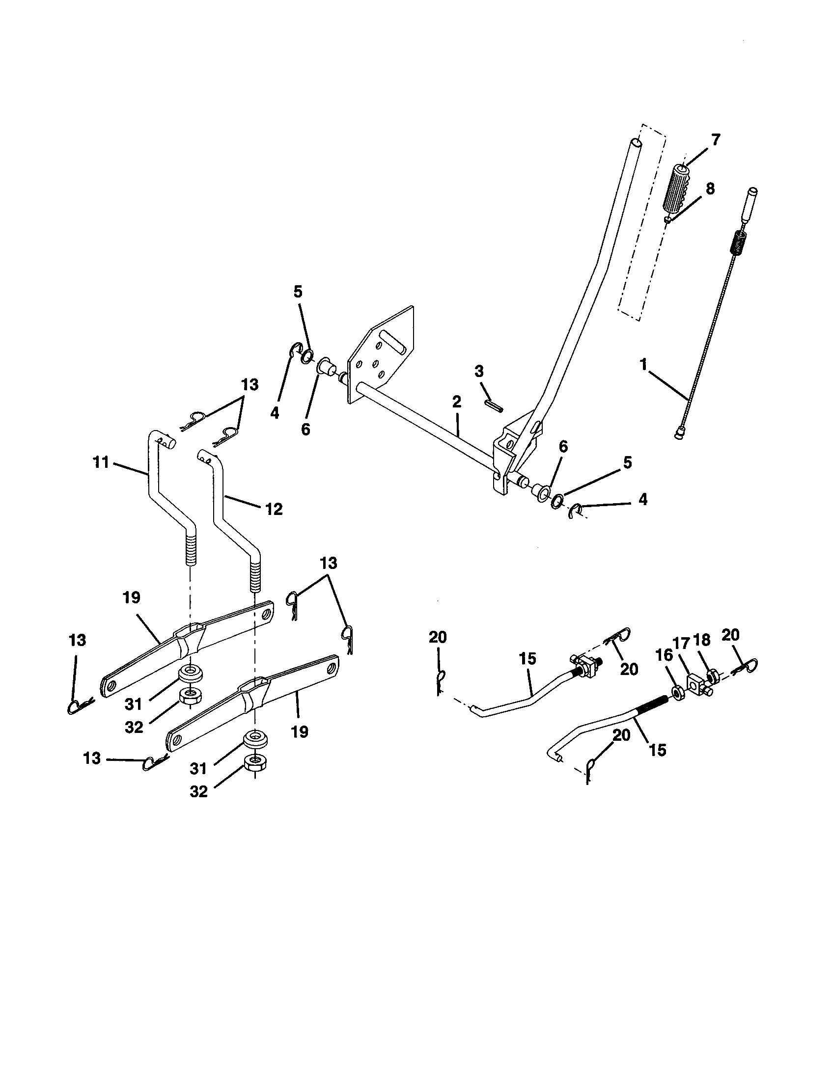 Mower lift