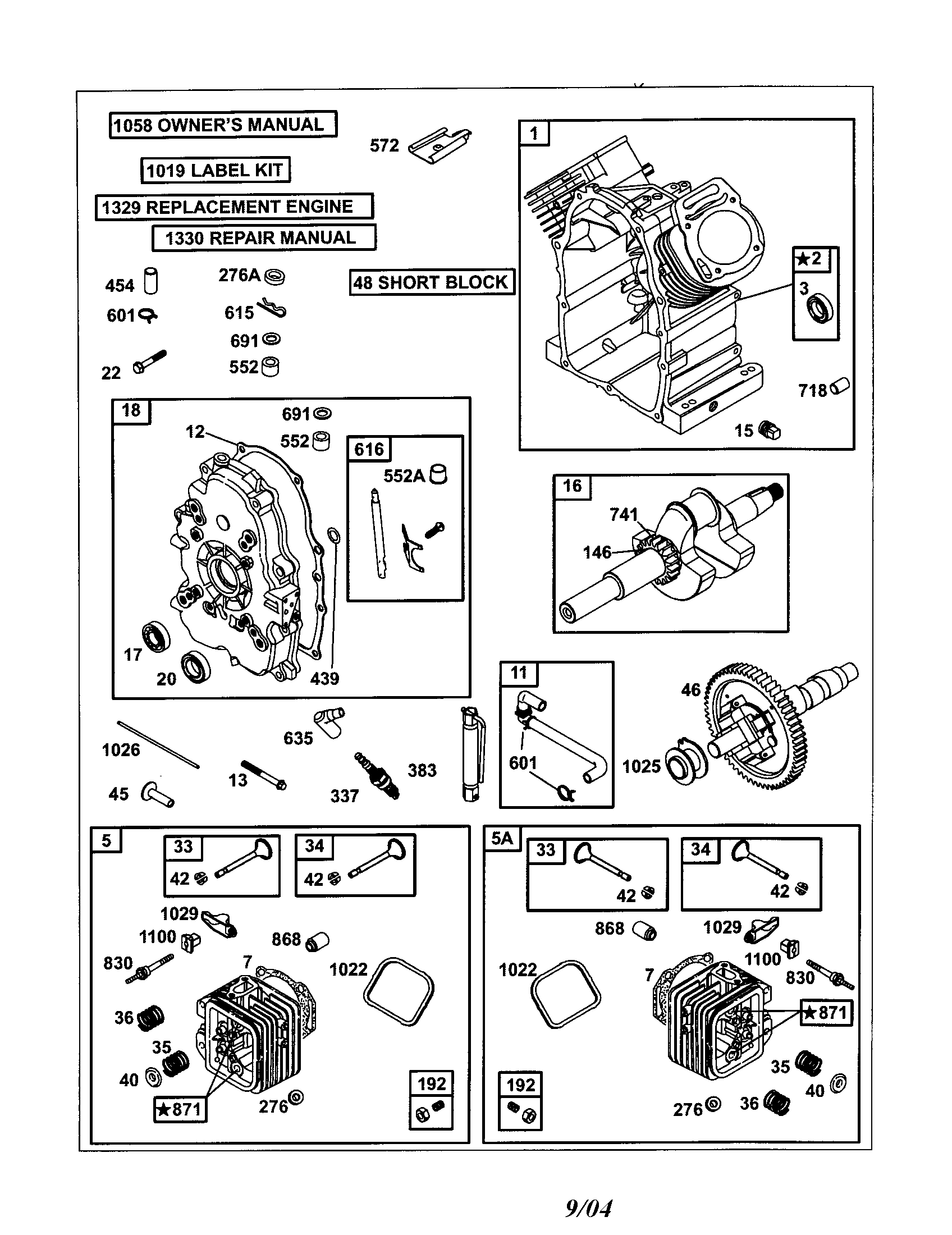 Cylinder/crankshaft