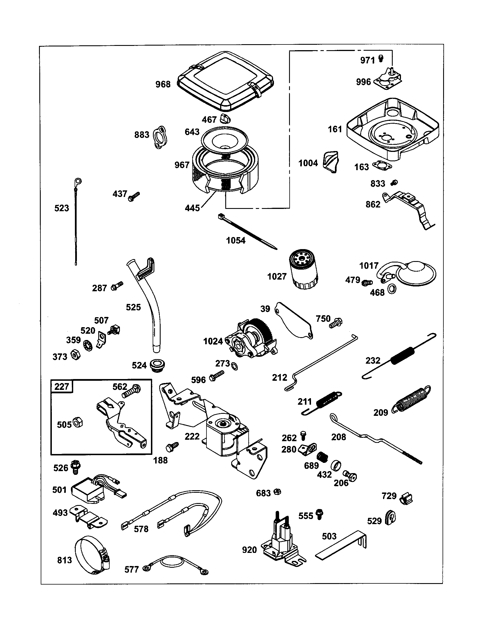 BRACKET-CONTROL/PUMP-OIL