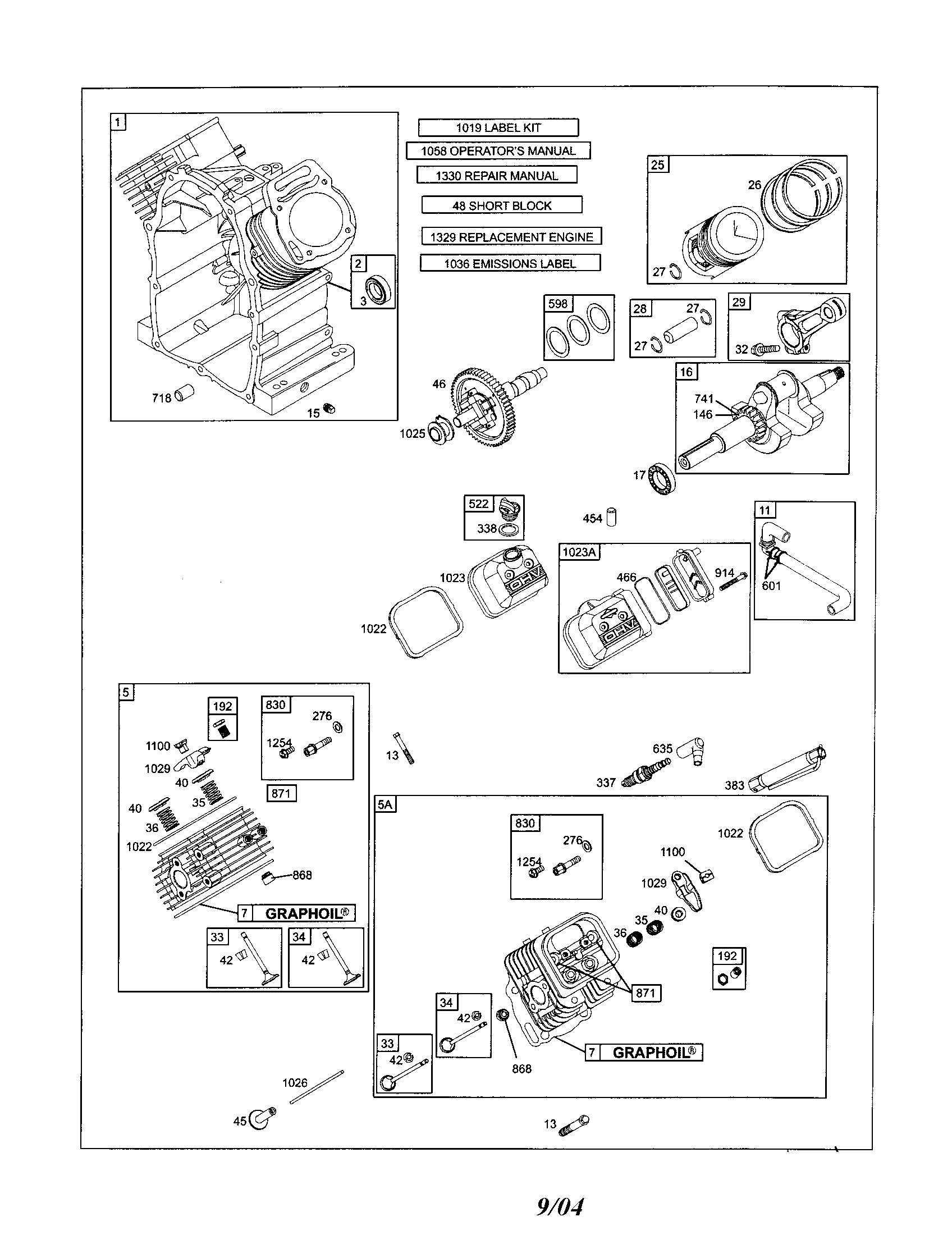 Cylinder/crankshaft