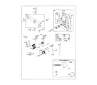 Briggs & Stratton 384445-0112-E1 cover-crankcase/manifold-intake diagram