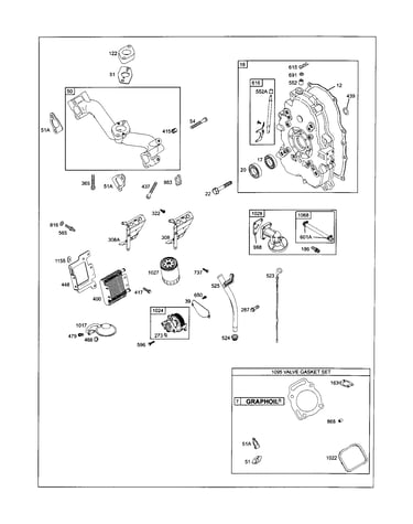 Cover-crankcase/manifold-intake