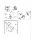 Motor-starter/housing-blower