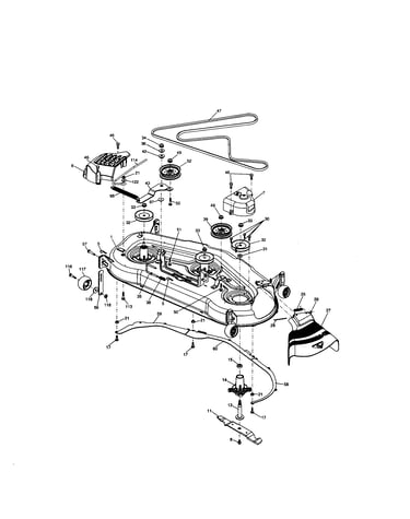 Mower deck